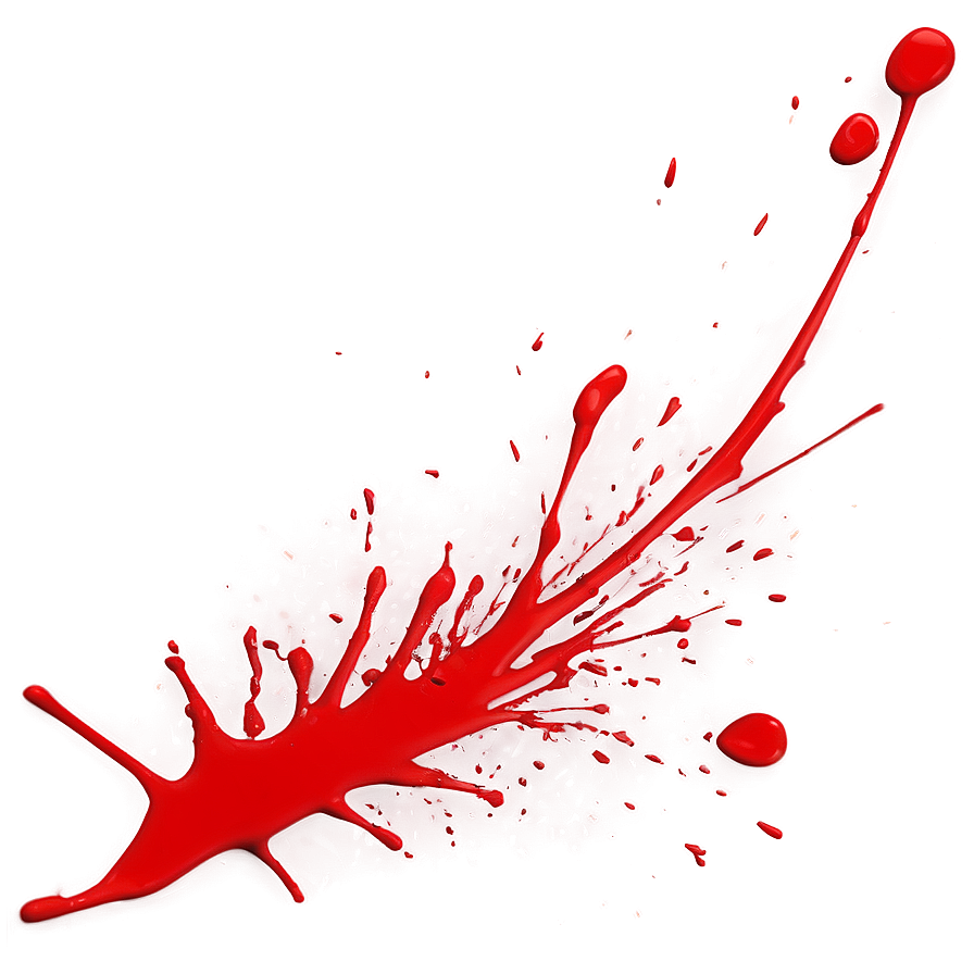 Red Splatter Splash Isolated Png 63