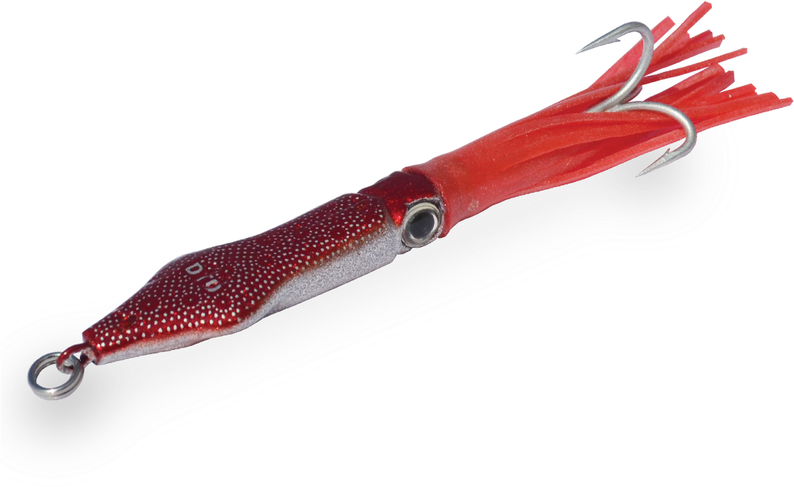 Red Squid Fishing Lure