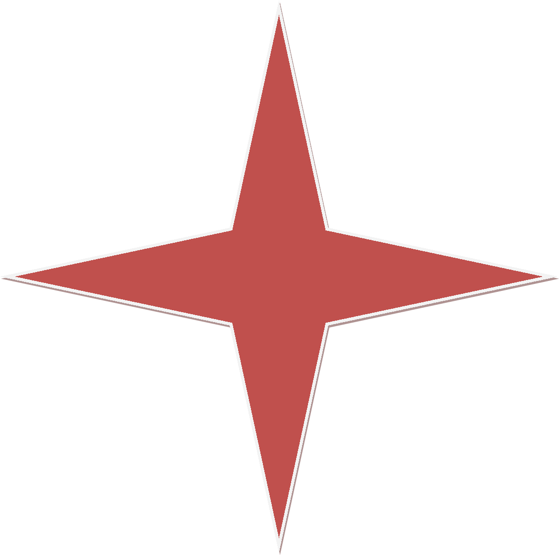 Red Star Graphic Icon