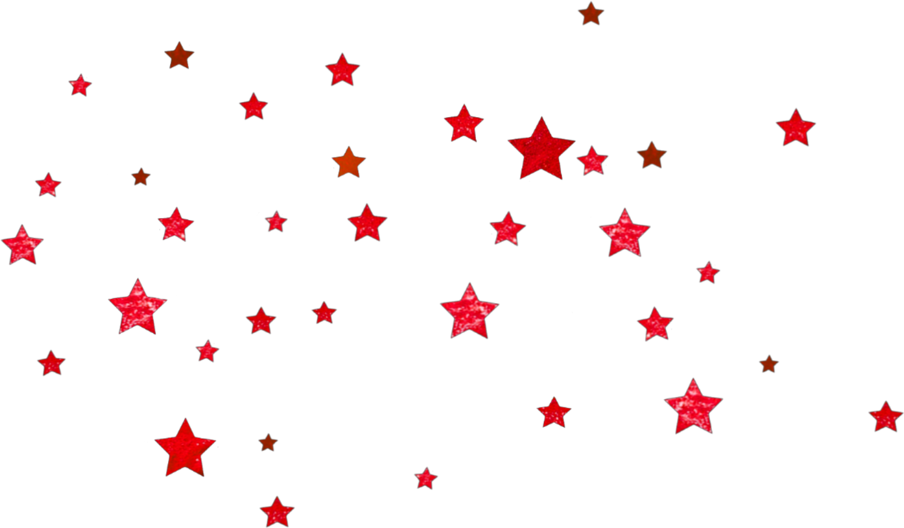 Red Stars Pattern Background