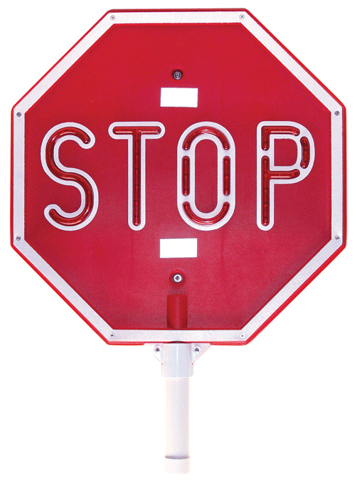 Red Stop Sign Octagon