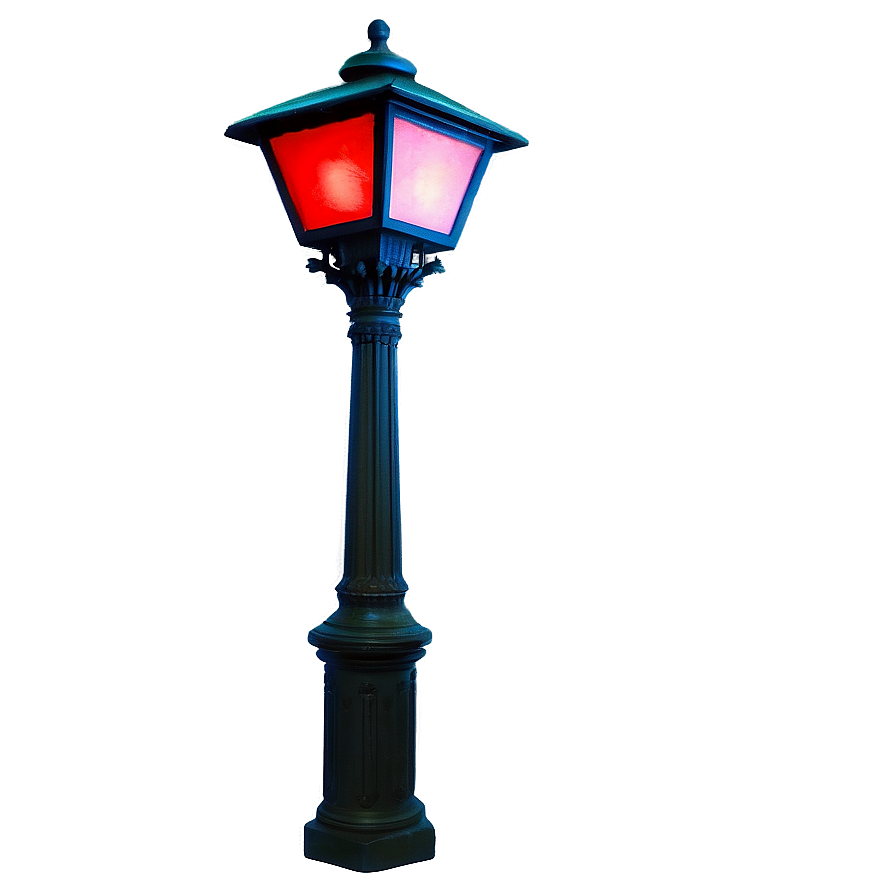 Red Street Light Night Png Dmx15