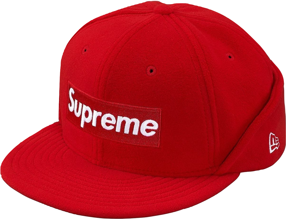 Red Supreme Baseball Cap