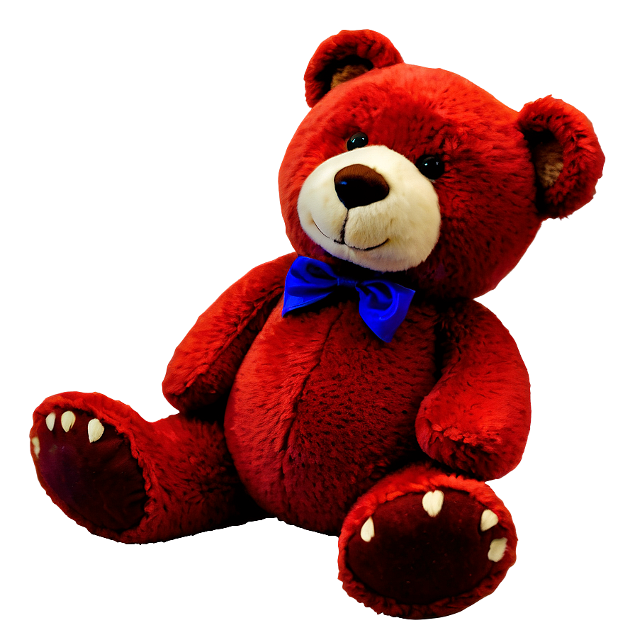 Red Teddy Bear Png 05212024