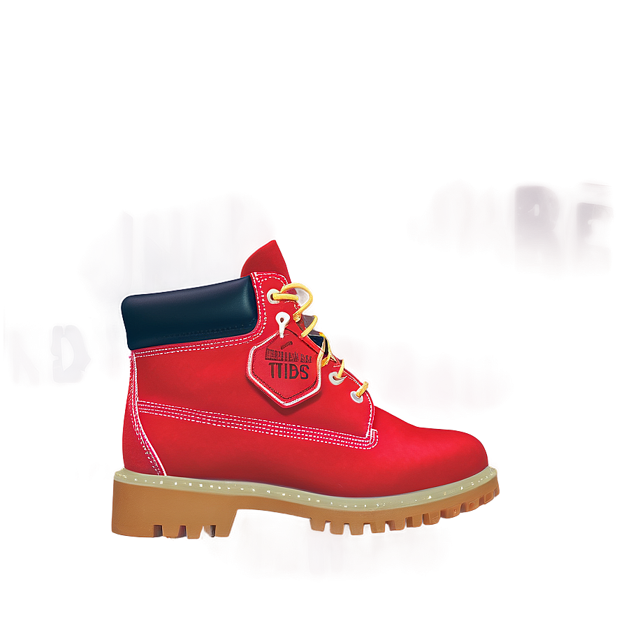 Red Timbs Edition Png Jel64