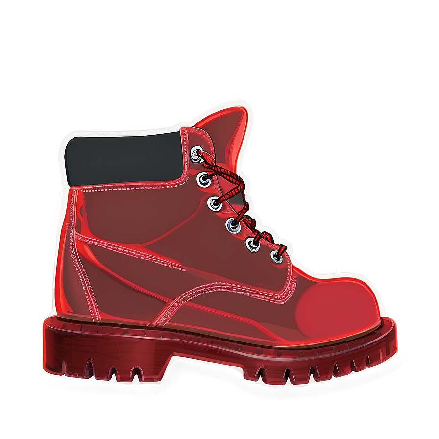 Red Timbs Edition Png Snp43