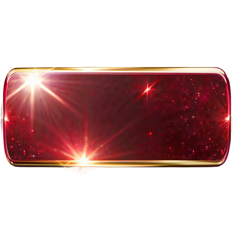 Red Twinkling Lens Flare Png Pvh31