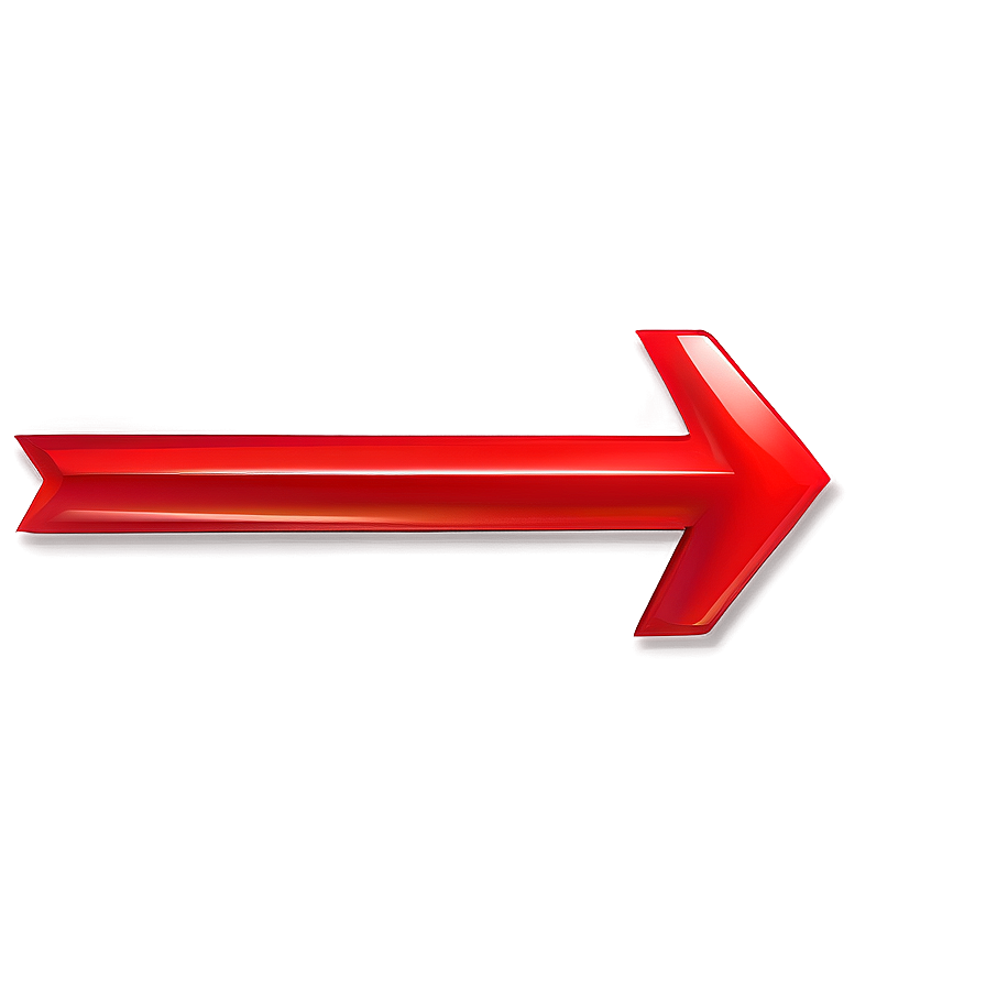 Red Upward Arrow Png 14