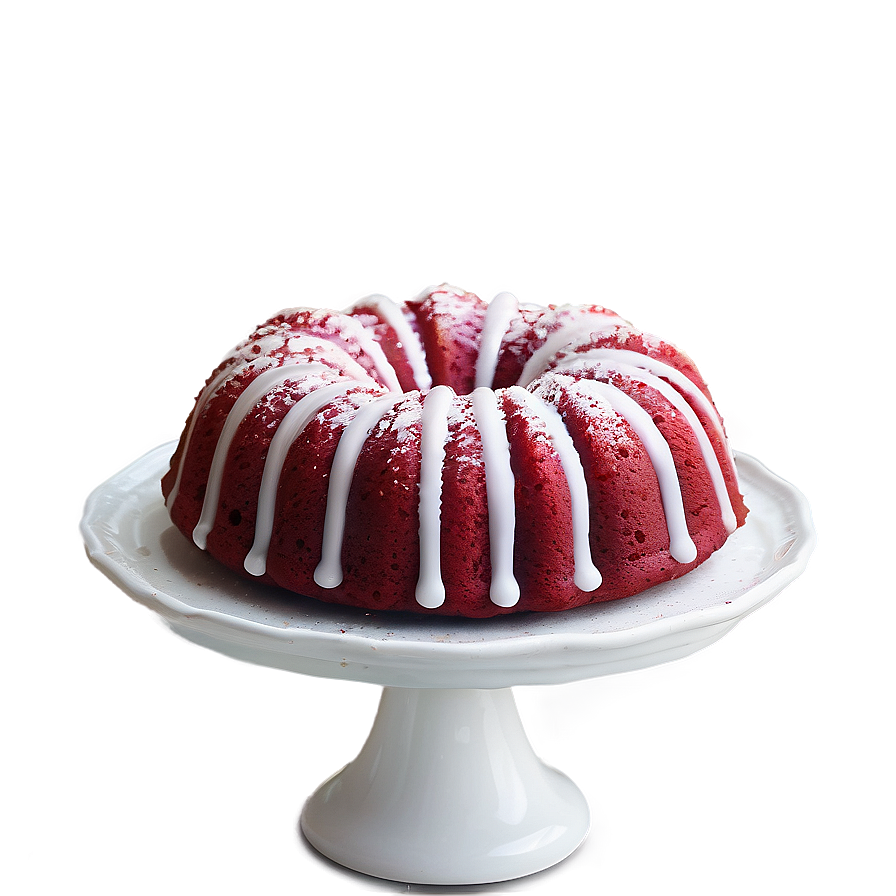 Red Velvet Bundt Cake Png 06292024