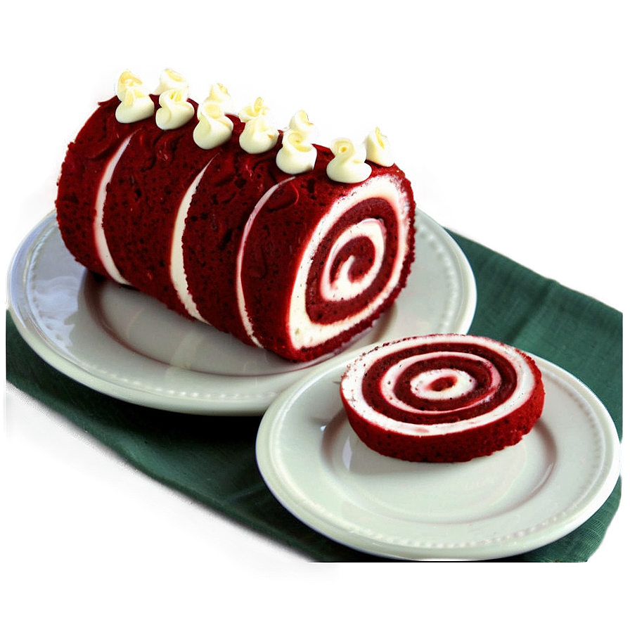 Red Velvet Cake Roll Png Vrp