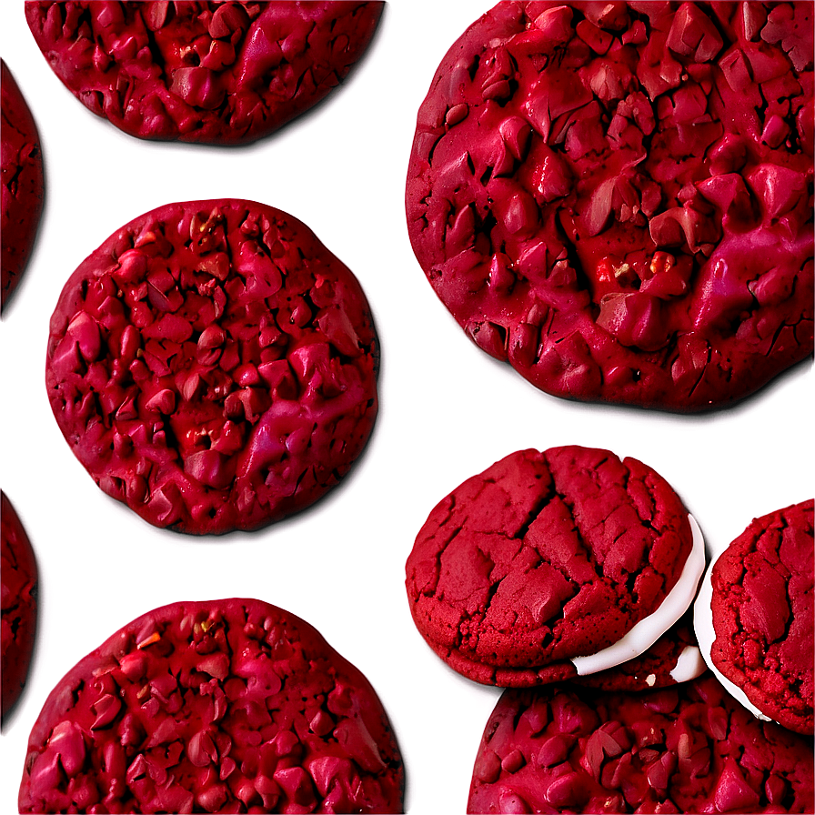 Red Velvet Cookie Png Hou37