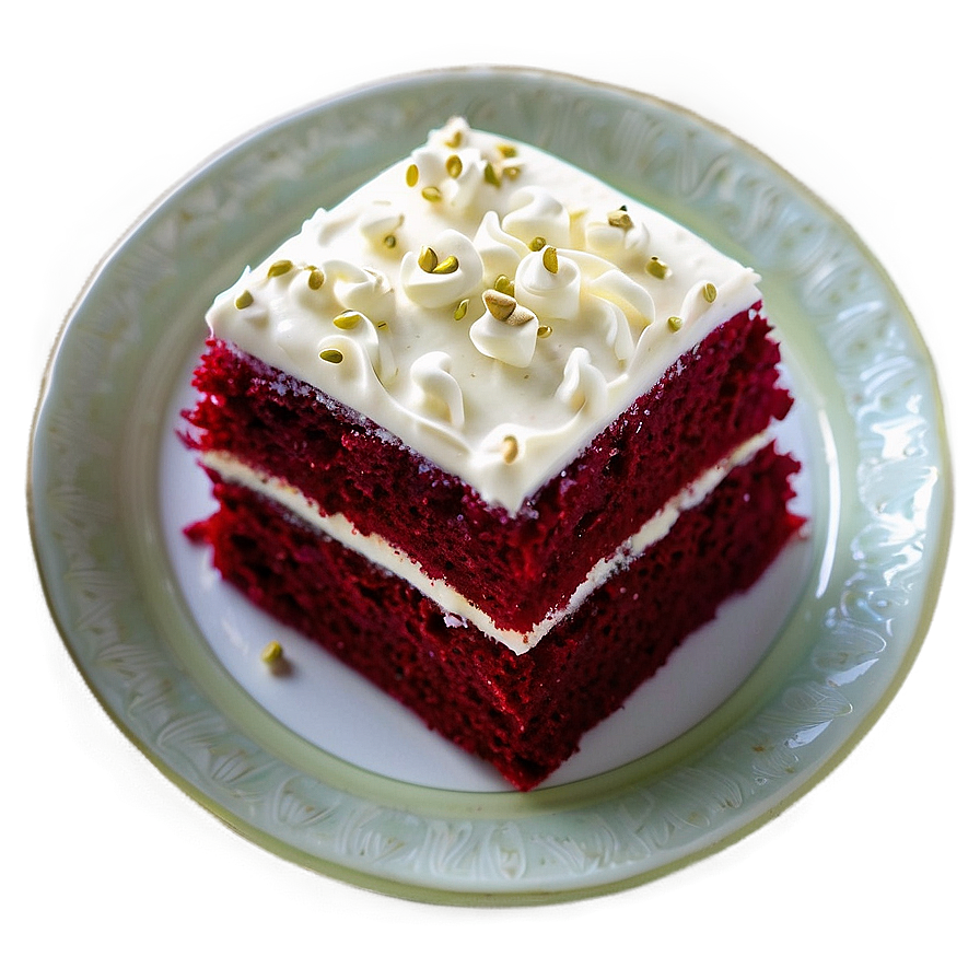 Red Velvet Sheet Cake Png 06292024