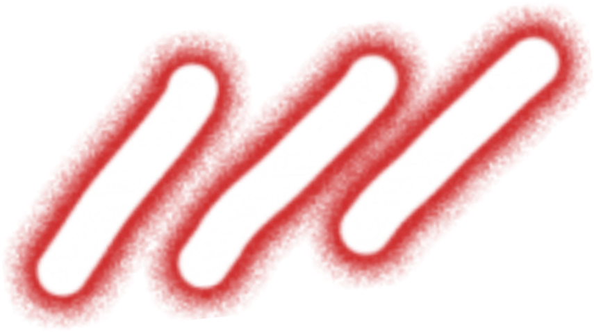 Red Wavy Line Graphic