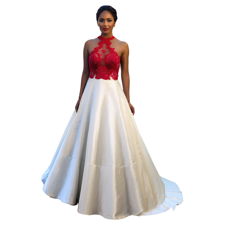 Red Wedding Dresses Png Mhl38