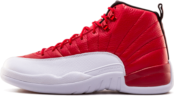 Red White Air Jordan12 Sneaker