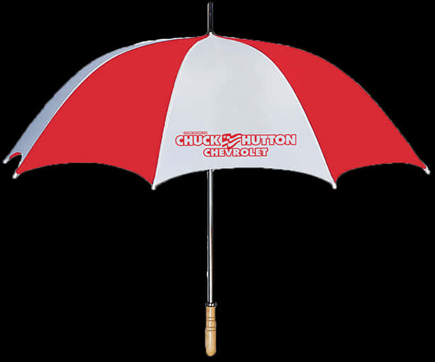 Red White Promotional Umbrella