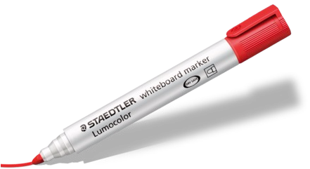 Red Whiteboard Marker S T A E D T L E R