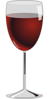 Red Wine Glass Vector