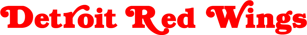 Red Wings Text Logo