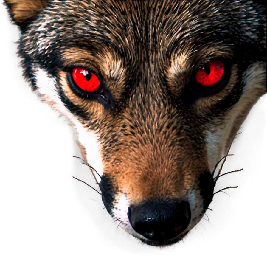 Red Wolf Eyes Png Pwo