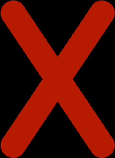 Red X Symbol