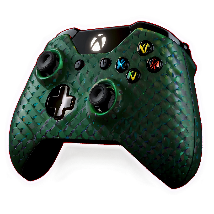 Red Xbox One Controller Png Med75