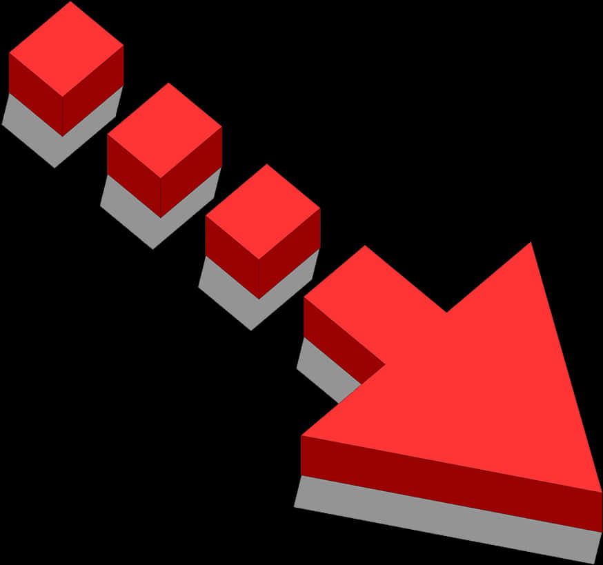 Red3 D Arrows Progression