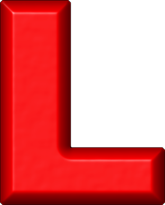 Red3 D Letter L