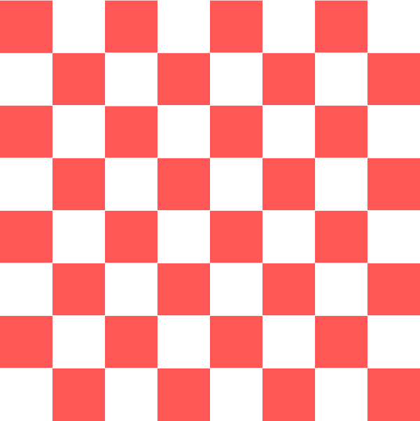 Redand White Checkered Pattern