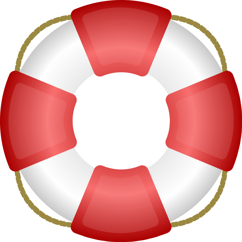 Redand White Lifebuoy