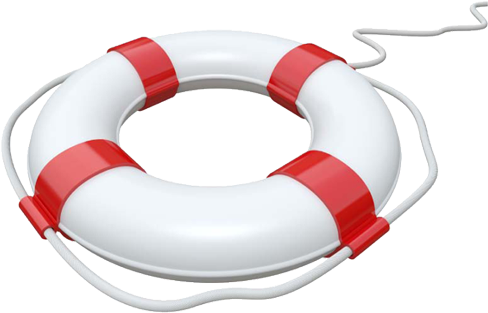 Redand White Lifebuoy