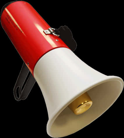 Redand White Megaphone