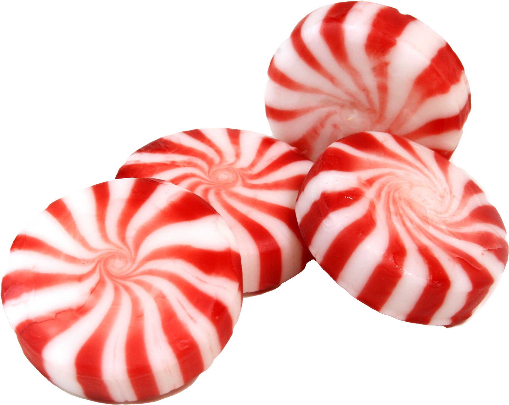 Redand White Peppermint Candies