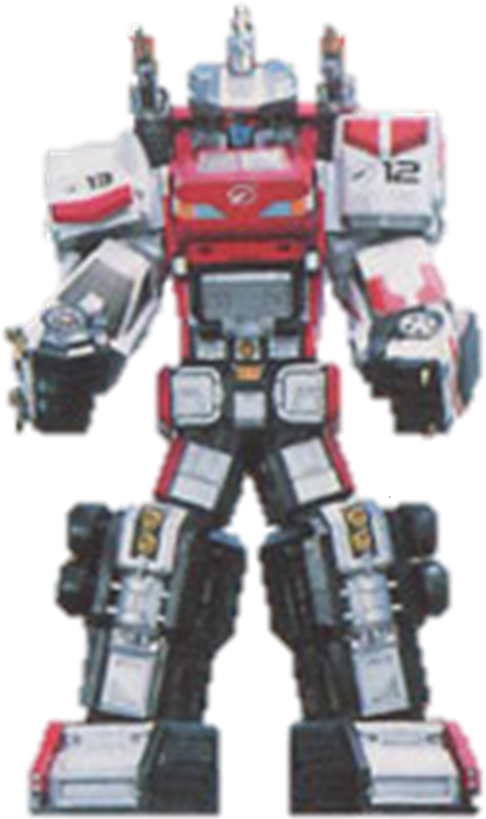 Redand White Robot Toy