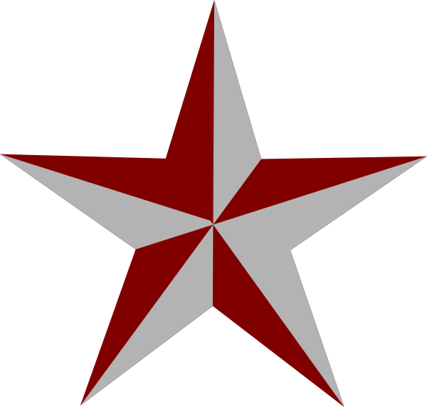 Redand White Star Graphic