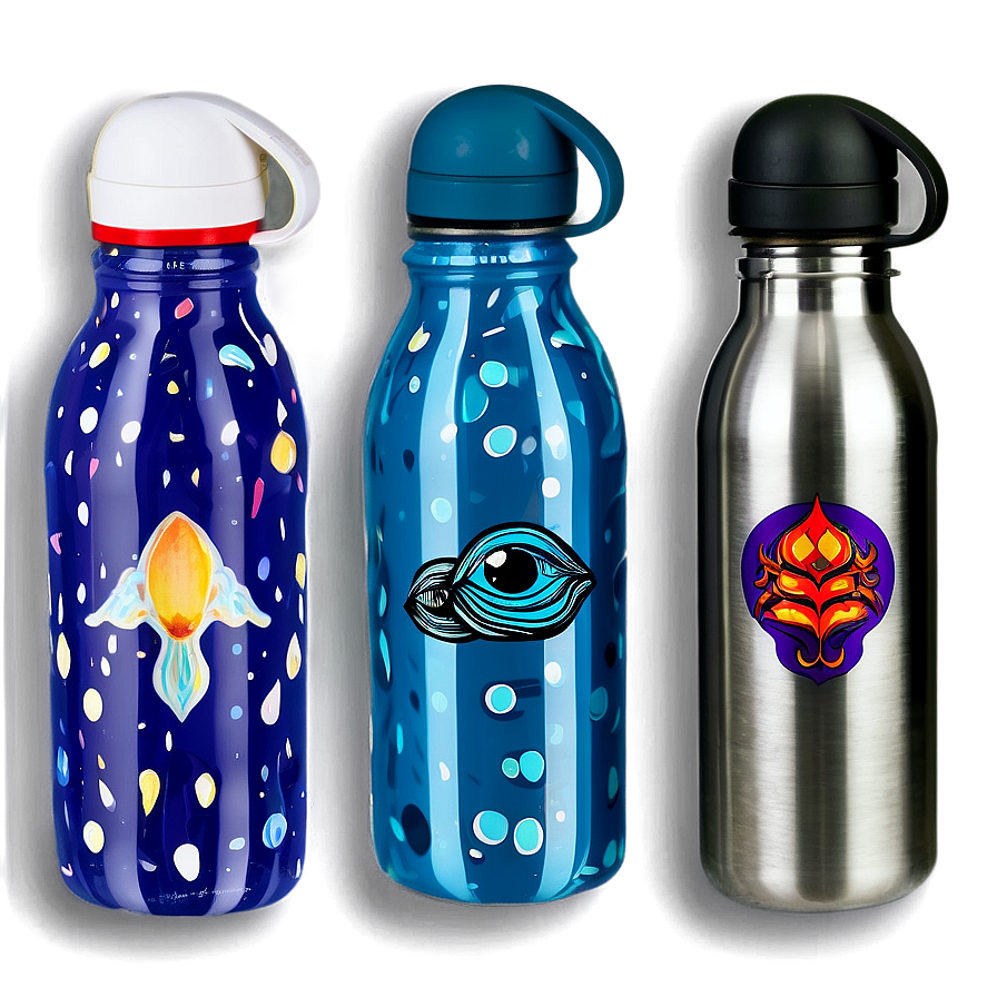 Redbubble Water Bottles Png 06282024