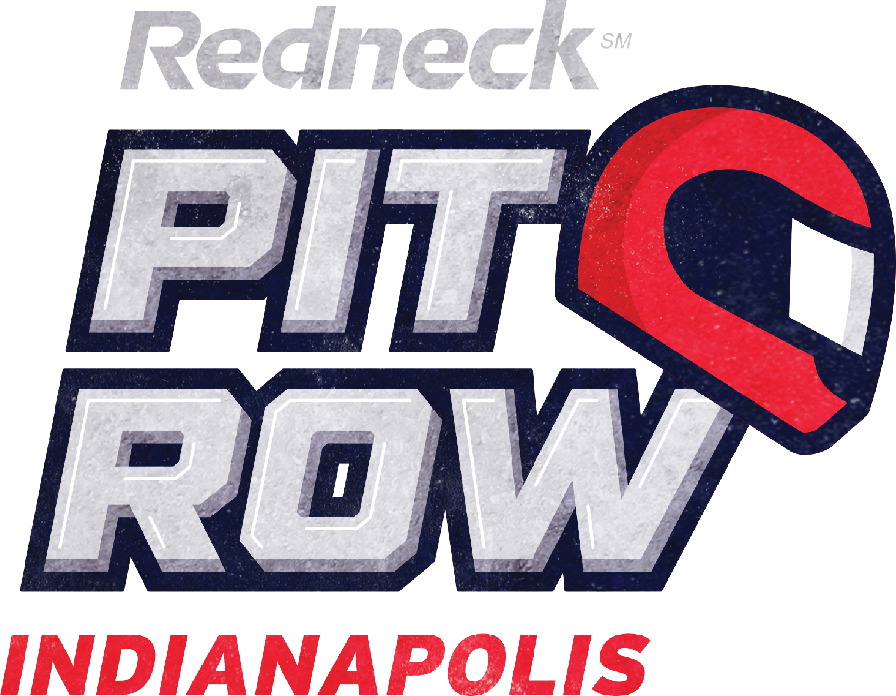 Redneck Pit Row Indianapolis Logo