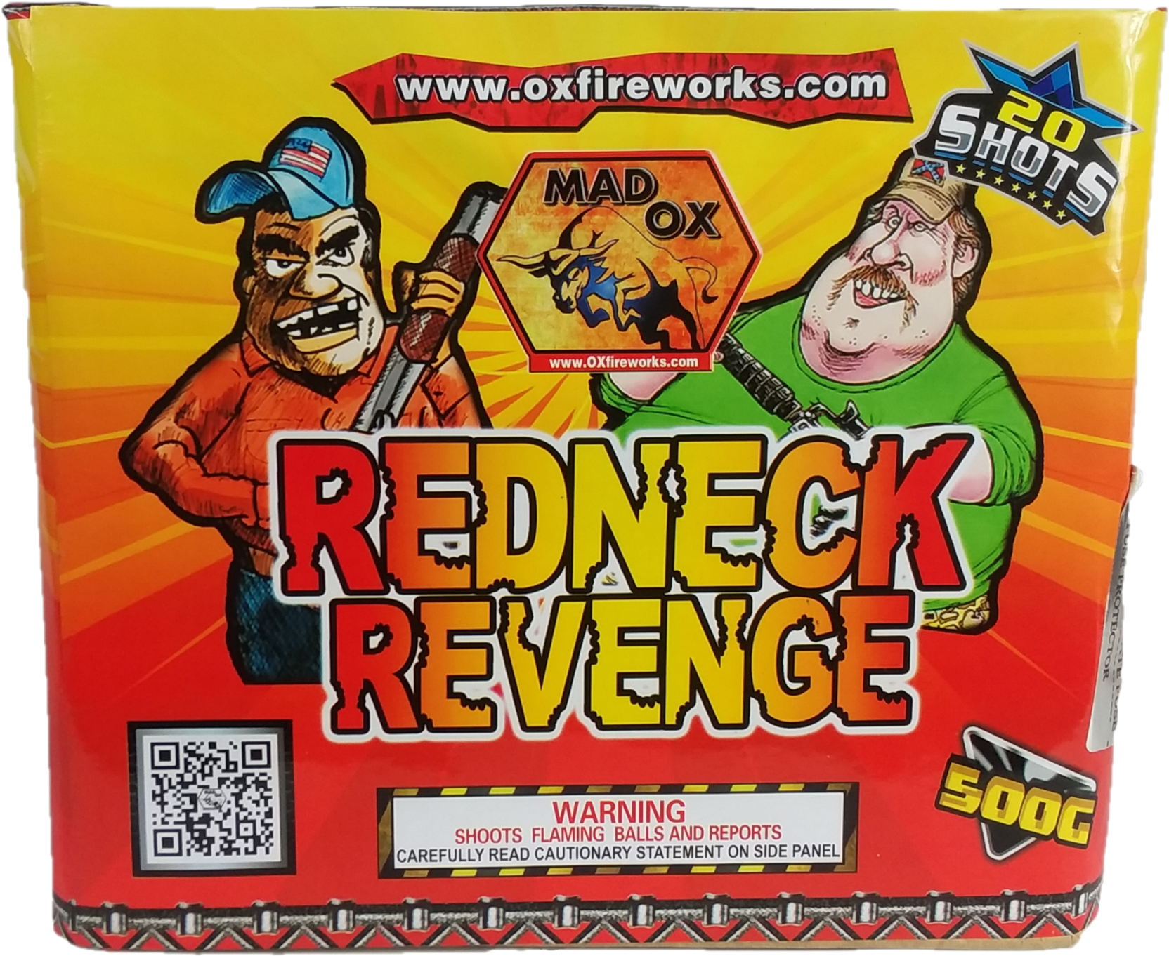 Redneck Revenge Fireworks Packaging