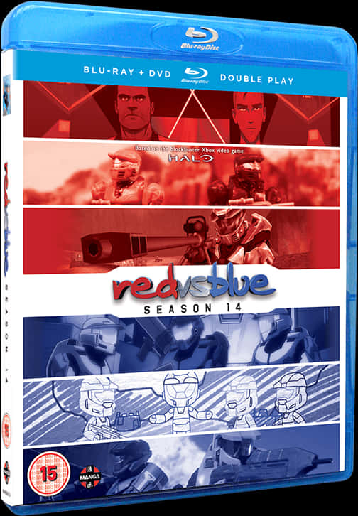 Redvs Blue Season14 Bluray Cover