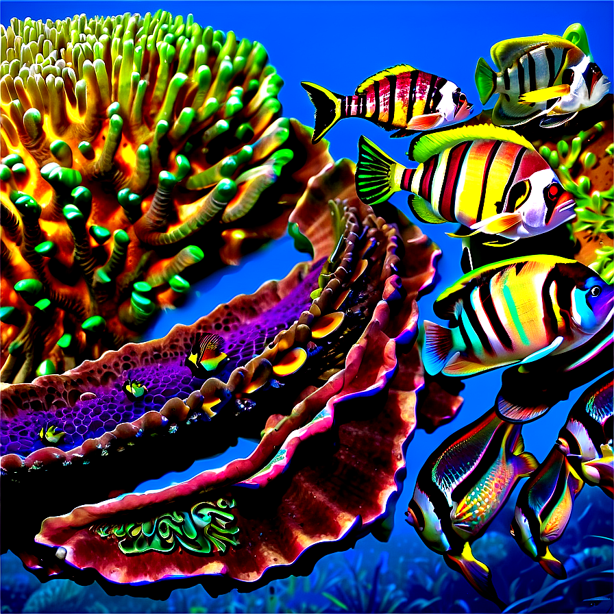 Reef Life In Harmony Png Gac