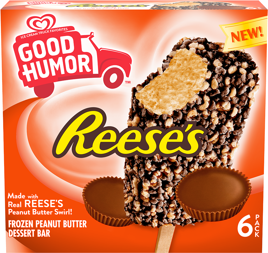 Reeses Frozen Peanut Butter Dessert Bar Packaging