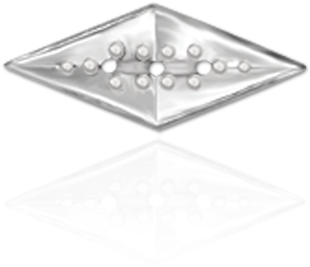 Reflective Diamond Shape Design