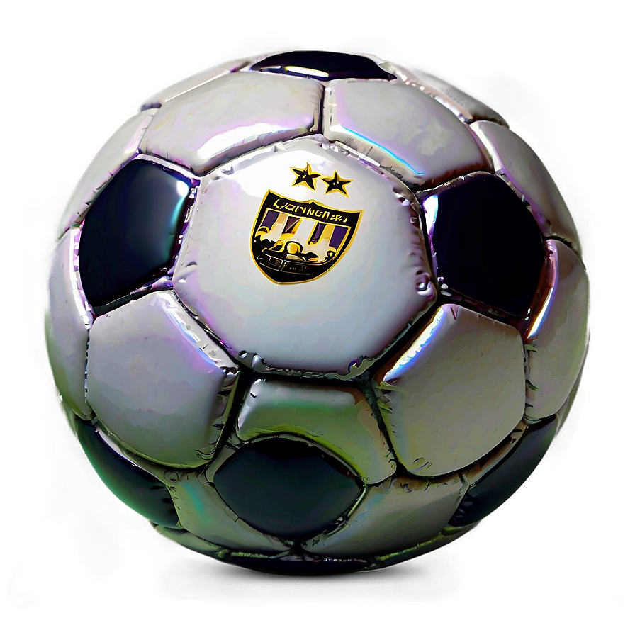 Reflective Football Ball Png 04292024