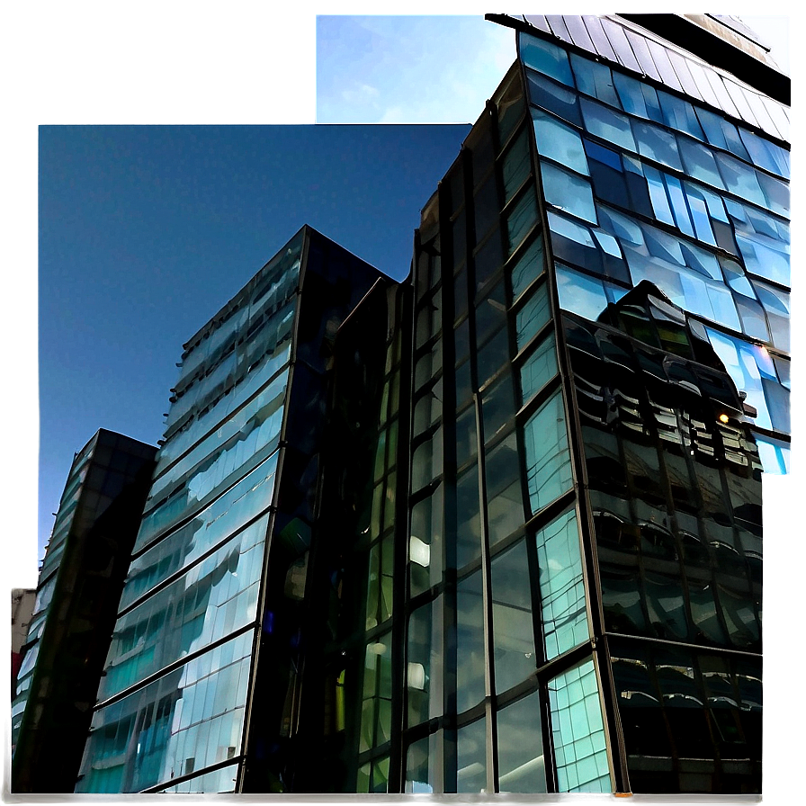 Reflective Glass Building Png 36