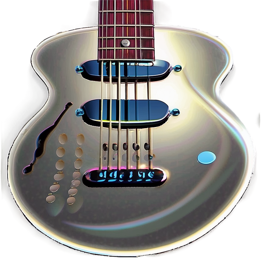 Reflective Guitar Strings Png Gys