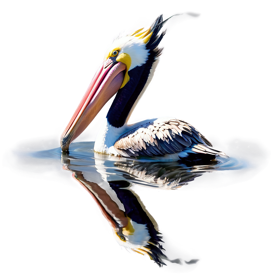 Reflective Pelican Water Png Mlt4