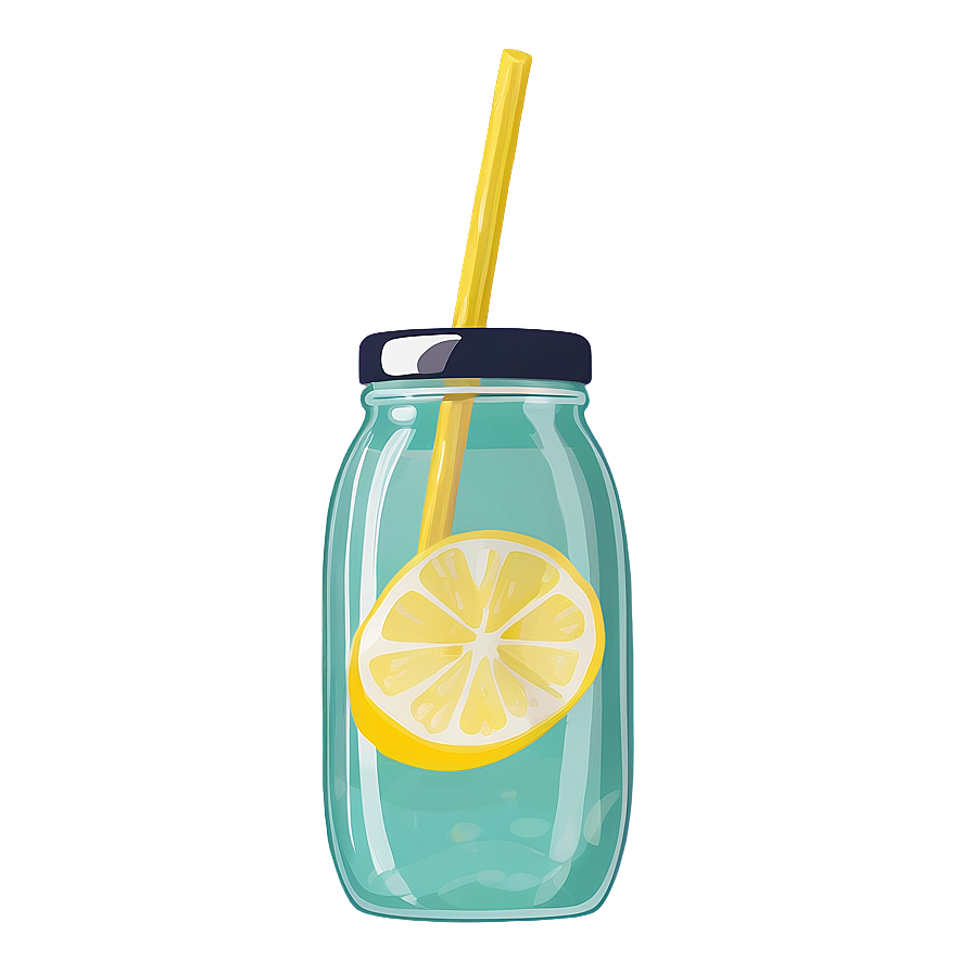 Refreshing Lemonade Jar Png Bmj42