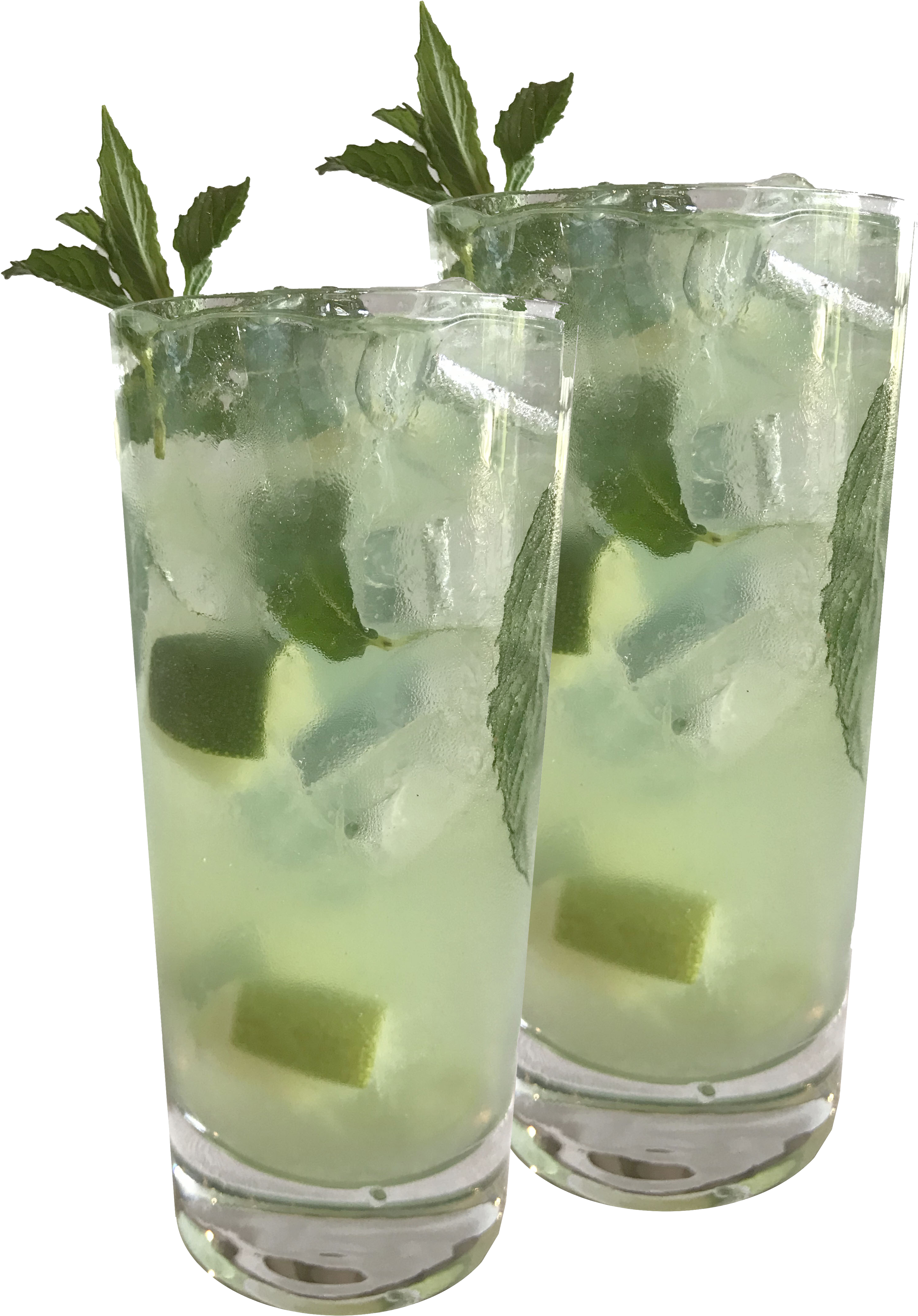 Refreshing Mojito Cocktails Transparent Background