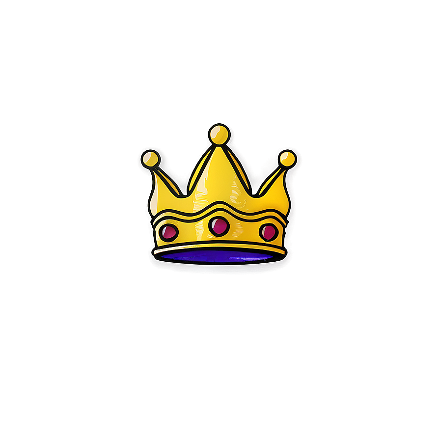 Regal Queen Crown Outline Png 55