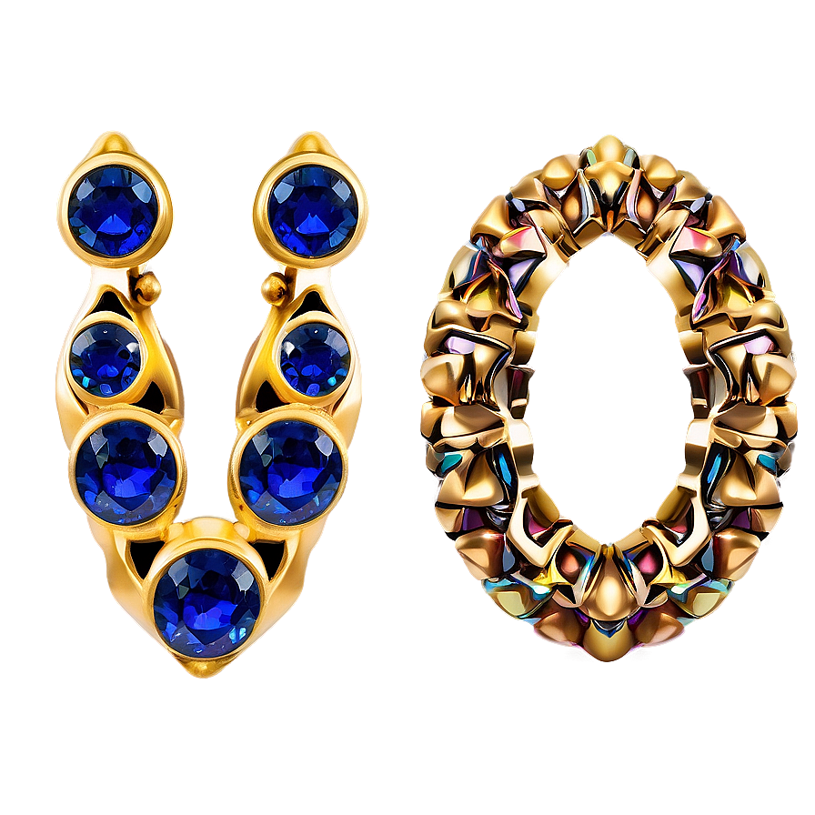 Regal Sapphire Jewelry Png 06112024